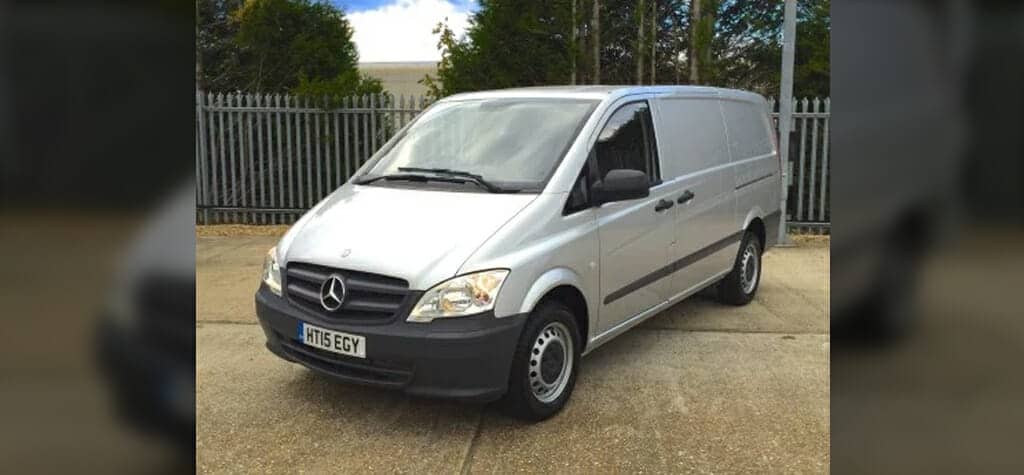 ▷ Used Refrigerated truck Mercedes-Benz Vito 113CDI Kerstner frigo diesel/ Electric A/C for sale 