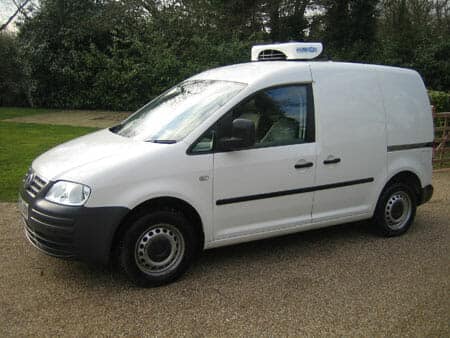 small freezer van