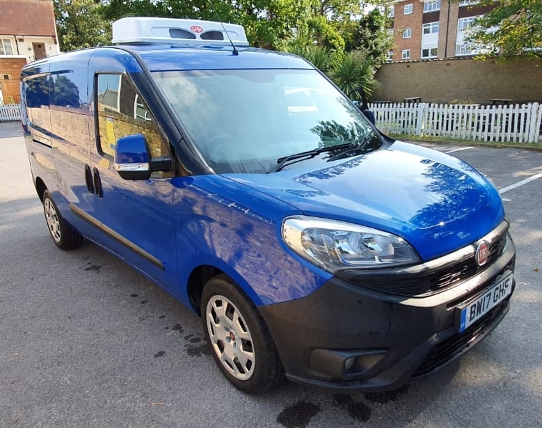 67 reg. Fiat Doblo Maxi L2 LWB Freezer Van For Sale