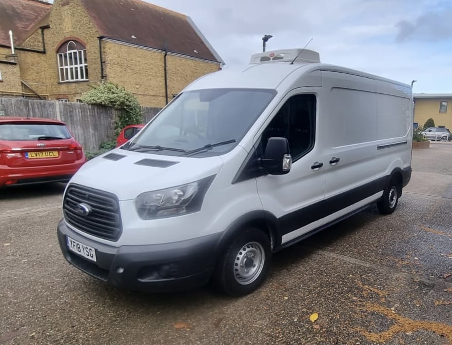 2018 Ford Transit L3 H2 310 TDCi Fridge Van For Sale WIth Air Con