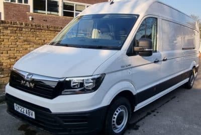 New MAN TGE MWB High Roof 140ps Air Con Freezer Van For Sale