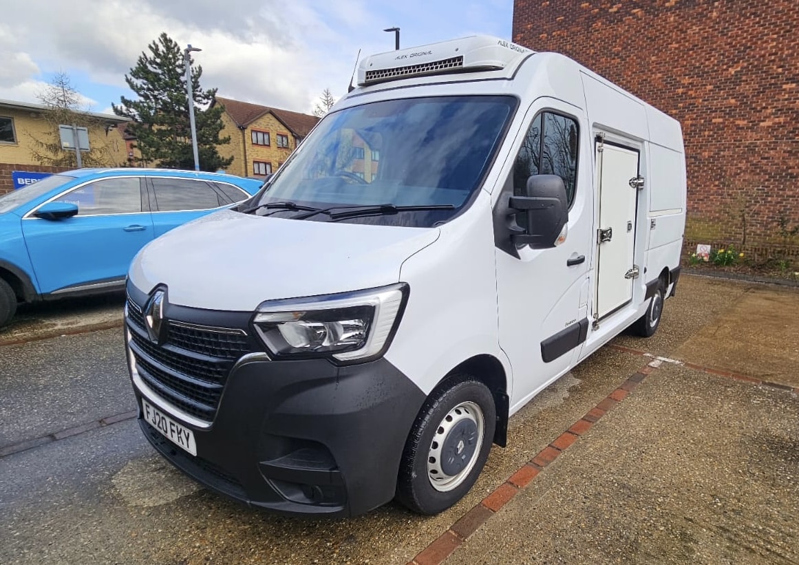 2020 Renault Master MM35 Dual Compartment Freezer And Fridge Van For Sale