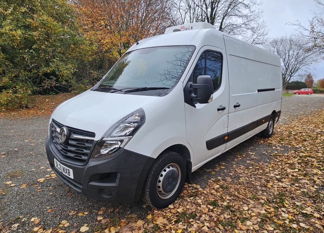 2021 Vauxhall Movano 3500 L3 H2 Fridge Van For Sale